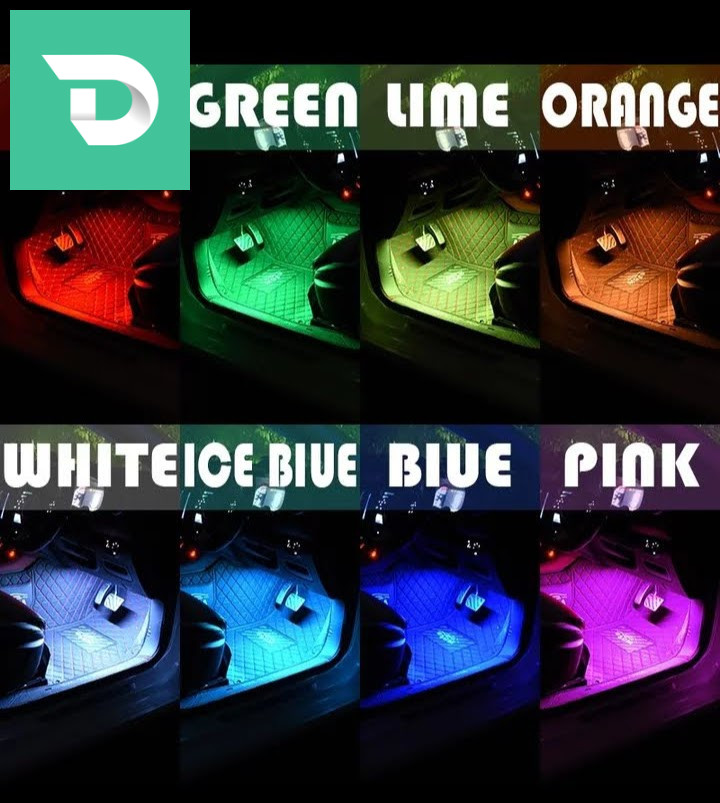 led RGB intérieur auto standard 