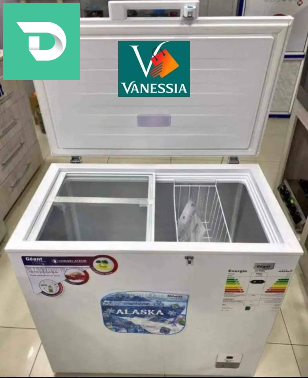 Congélateur marque géant 260 L 