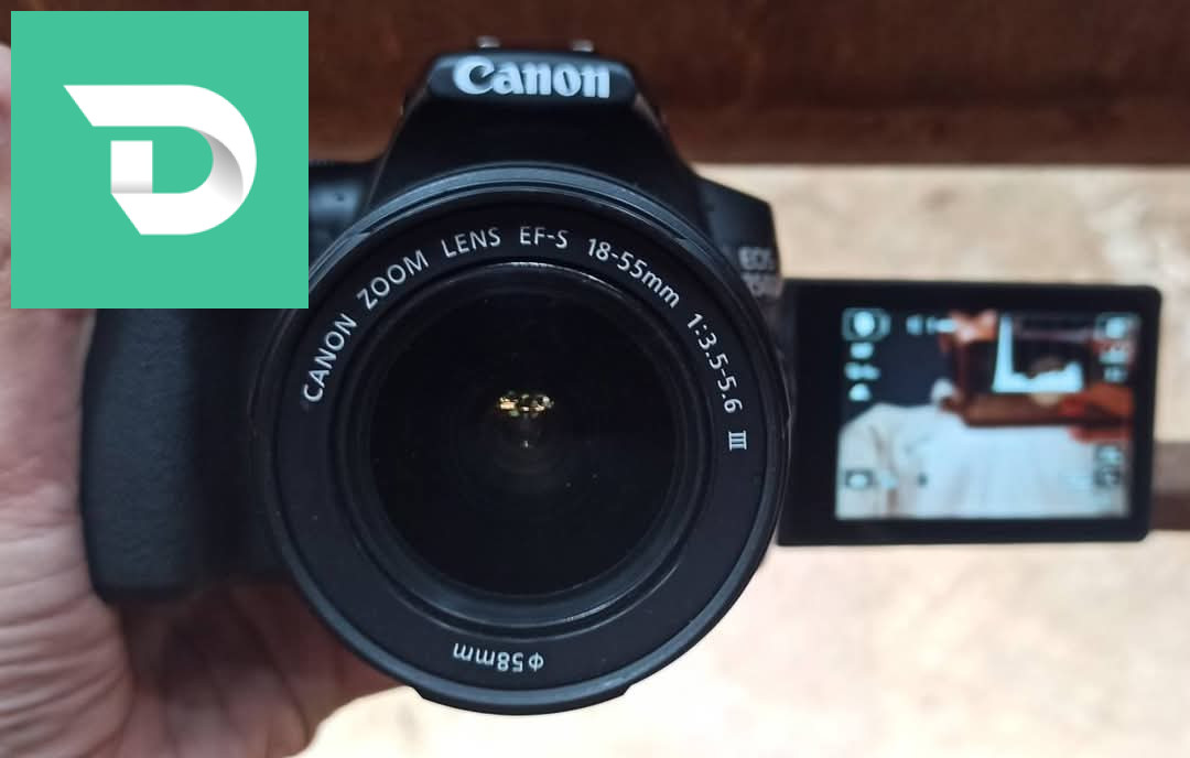 Canon 250D+18-55 3.7k click 