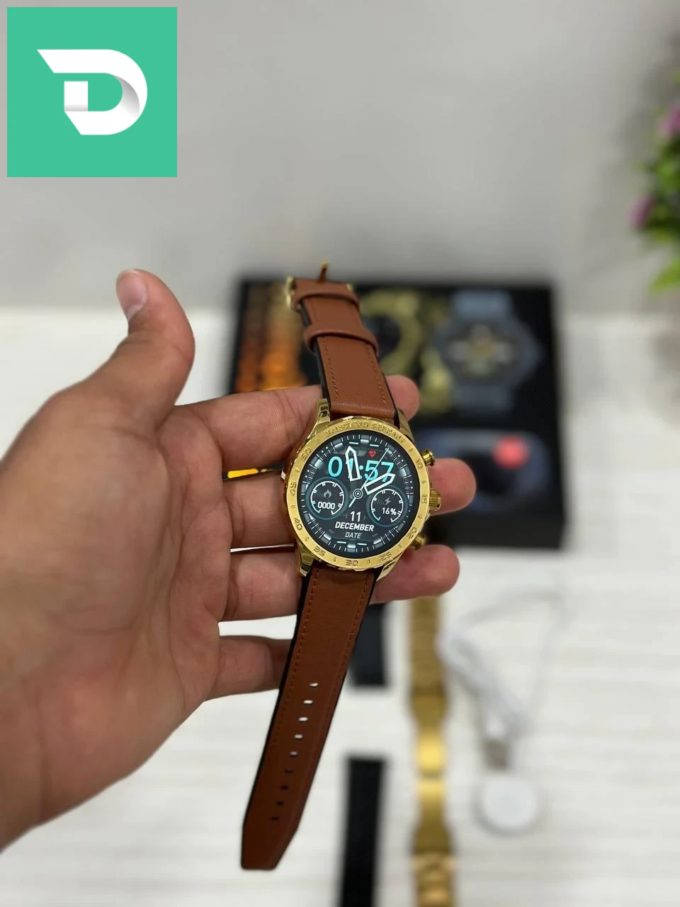 SmartWatch haino teko g12 max (gold) 