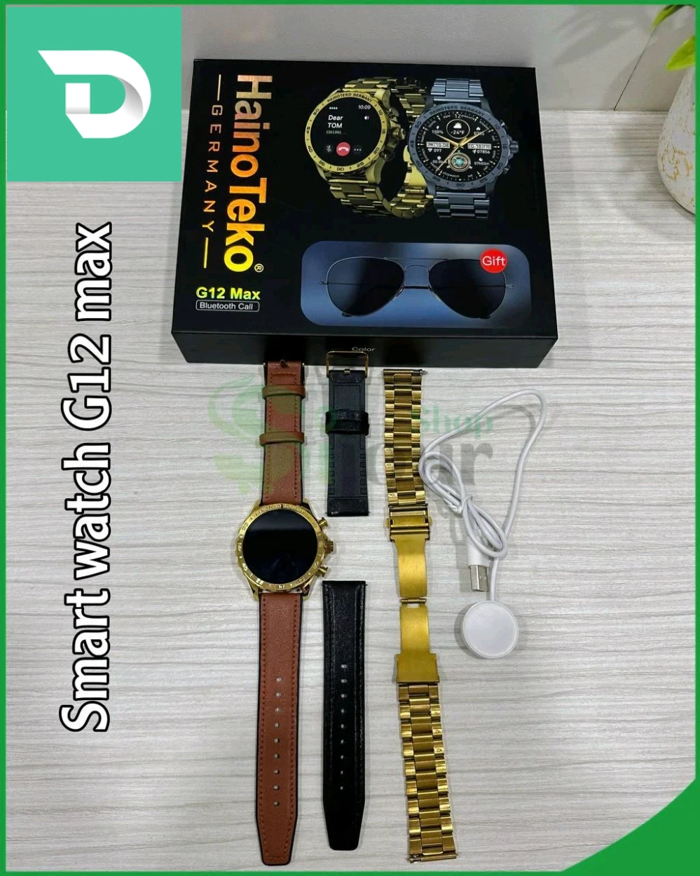 SmartWatch haino teko g12 max (gold) 