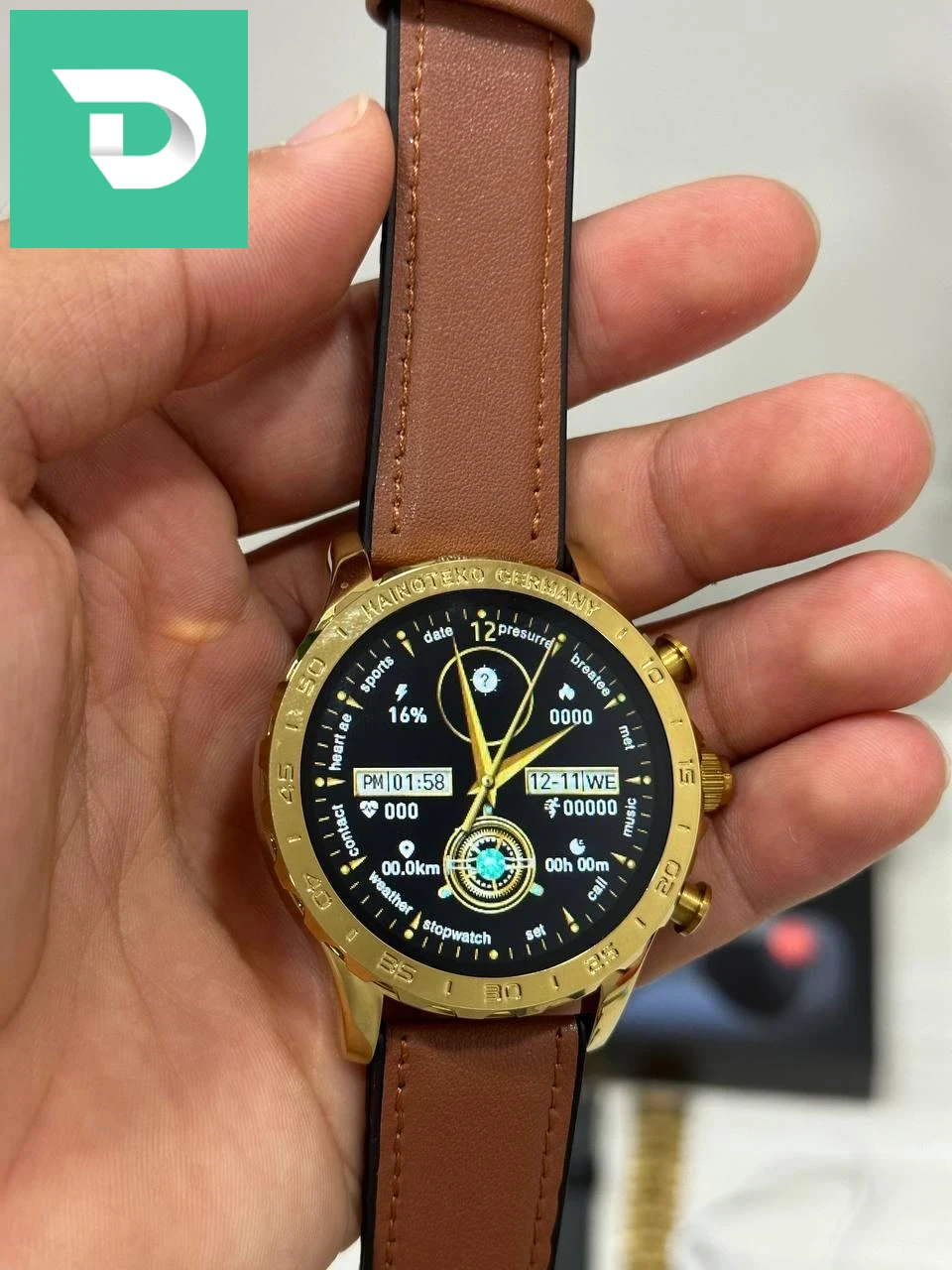 SmartWatch haino teko g12 max (gold) 