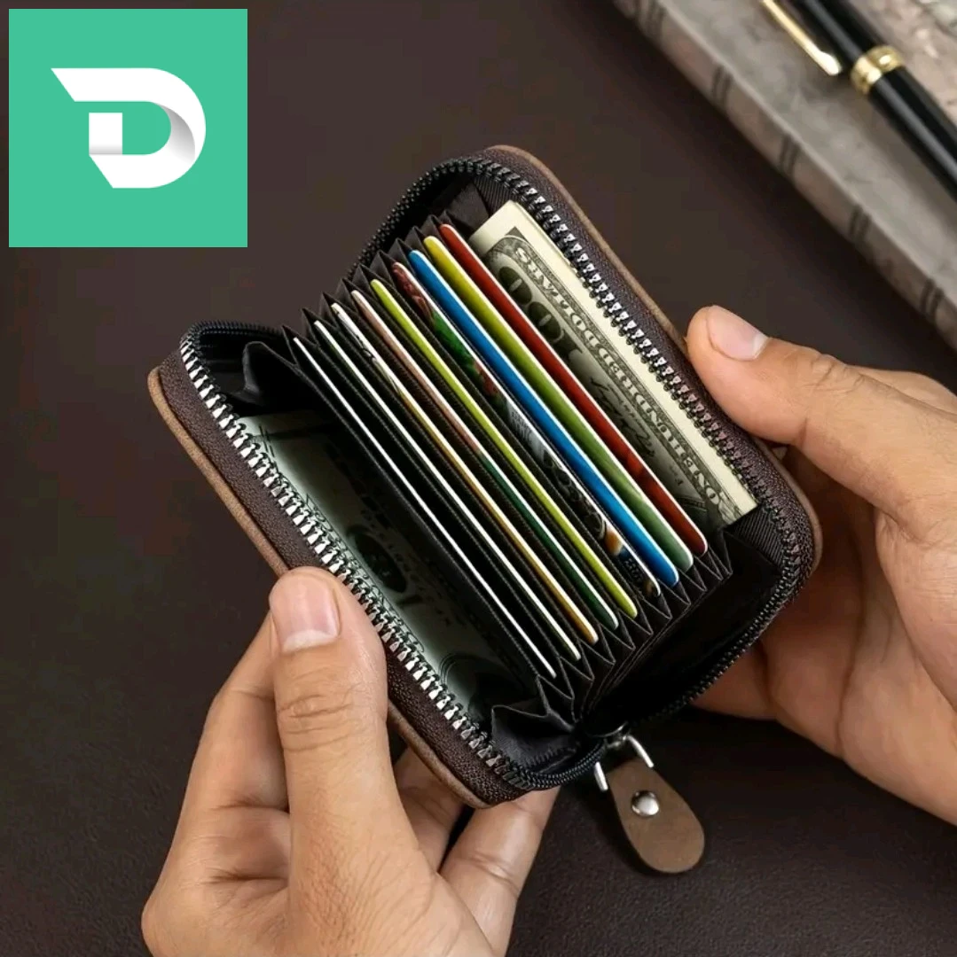 portefeuille en cuir bon qualité 
