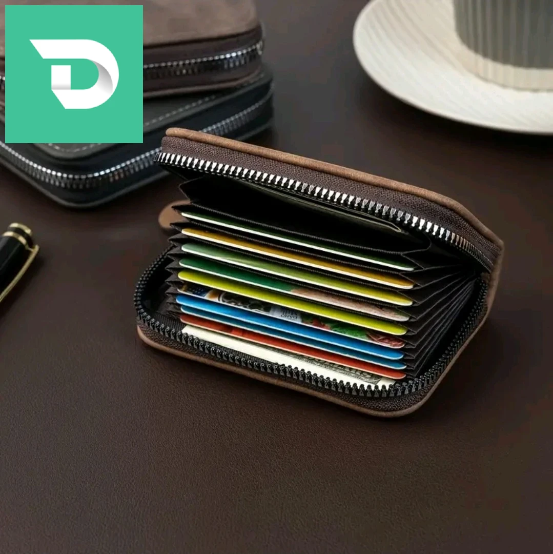 portefeuille en cuir bon qualité 