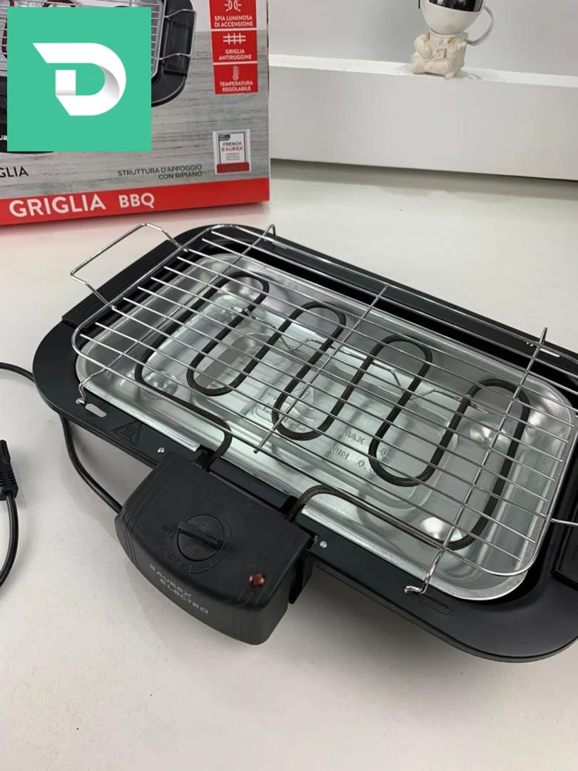 Saurex Barbecue électrique de table 2000W – شواية كهربائية محمولة 