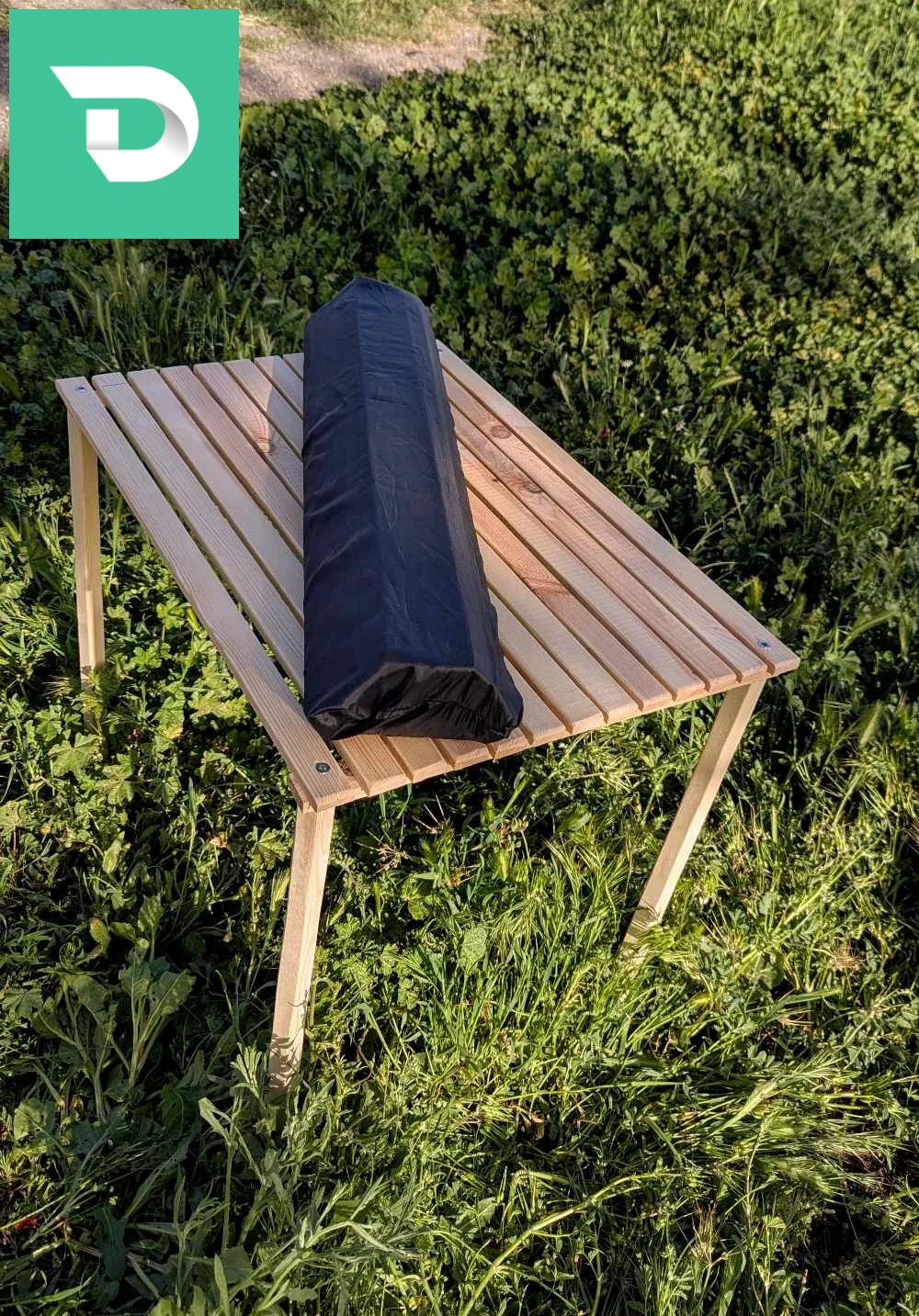 طاولة خشبية قابلة للطي Table pliante 