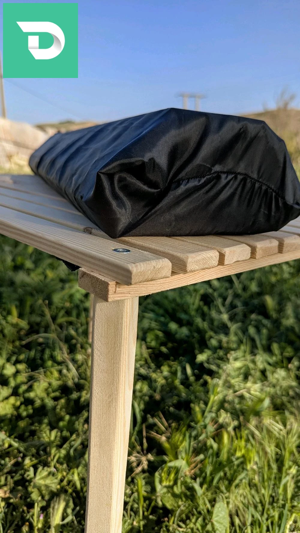 طاولة خشبية قابلة للطي Table pliante 