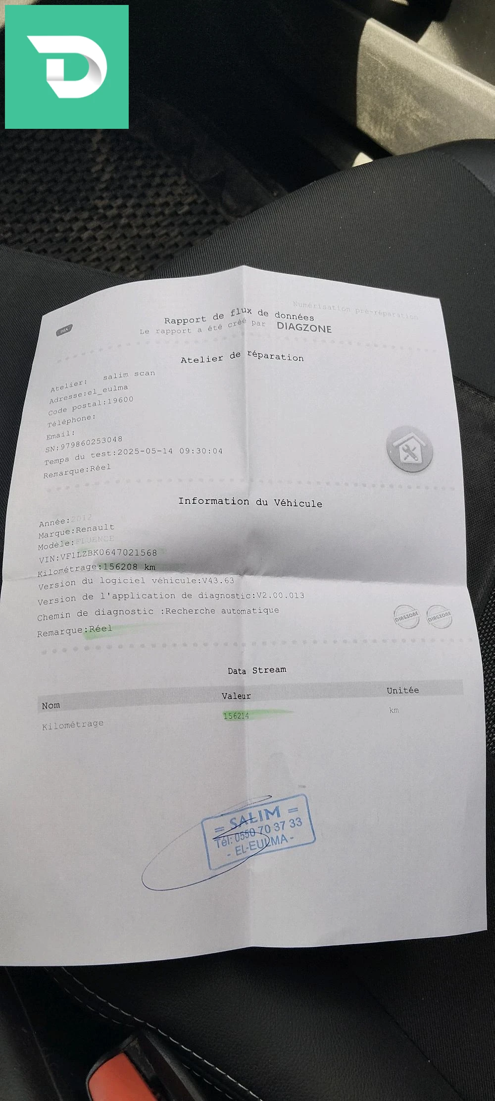 Renault Fluence 2012 43 MILA 