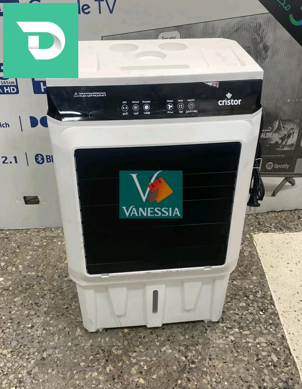 Refroidisseur d’air marque cristor 30L 