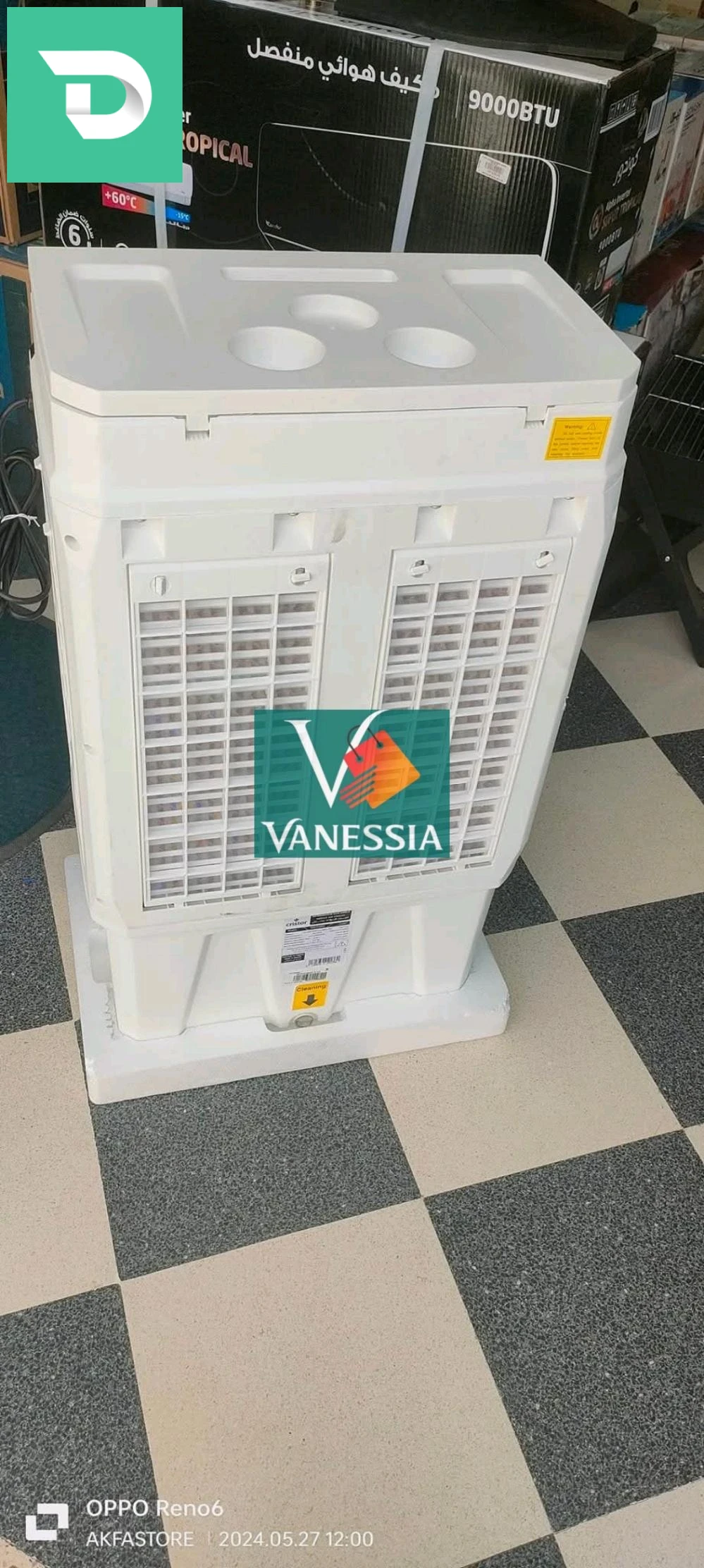 Refroidisseur d’air marque cristor 30L 