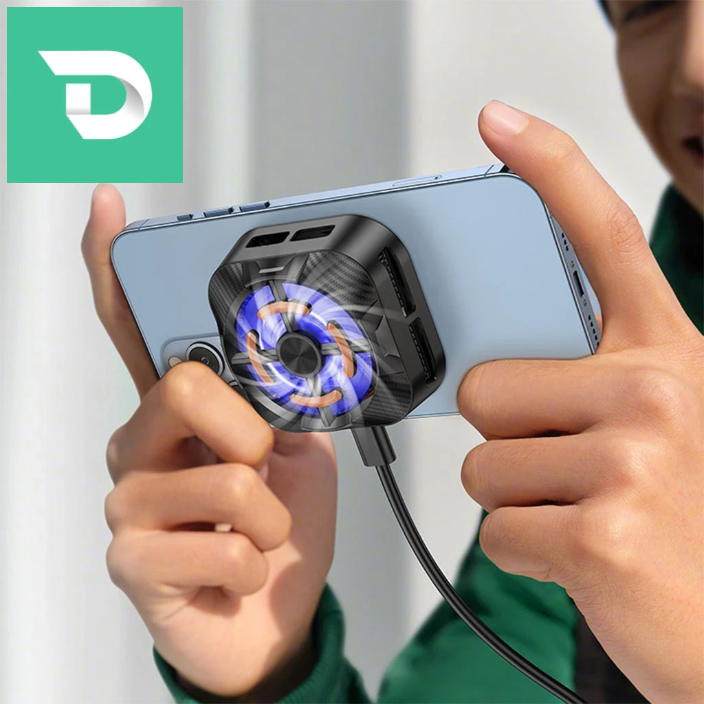 Ventilateur Magnétique Ultra Silencieux pour Smartphone X79 – مبرد هواتف مغناطيسي 