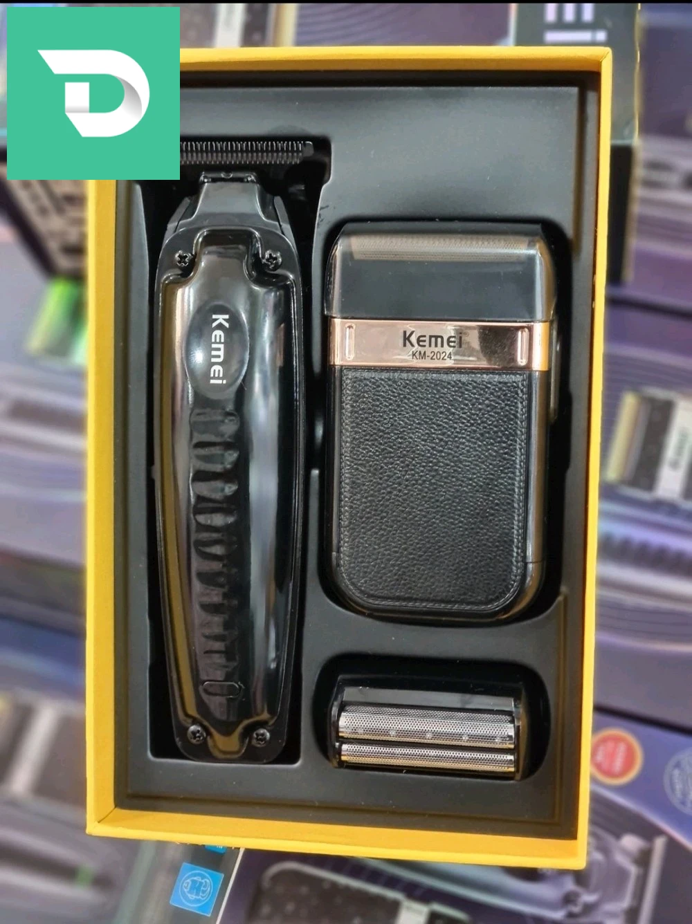 Kit Kemei Tendeuse + Rasoir KM 2079 