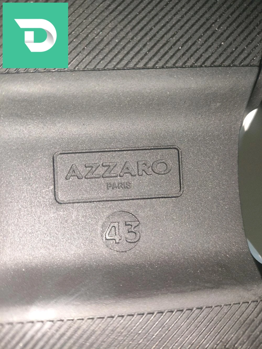 AZZARO PARIS Baskets cuir اوريجينال كابة 4 ROSARIO 