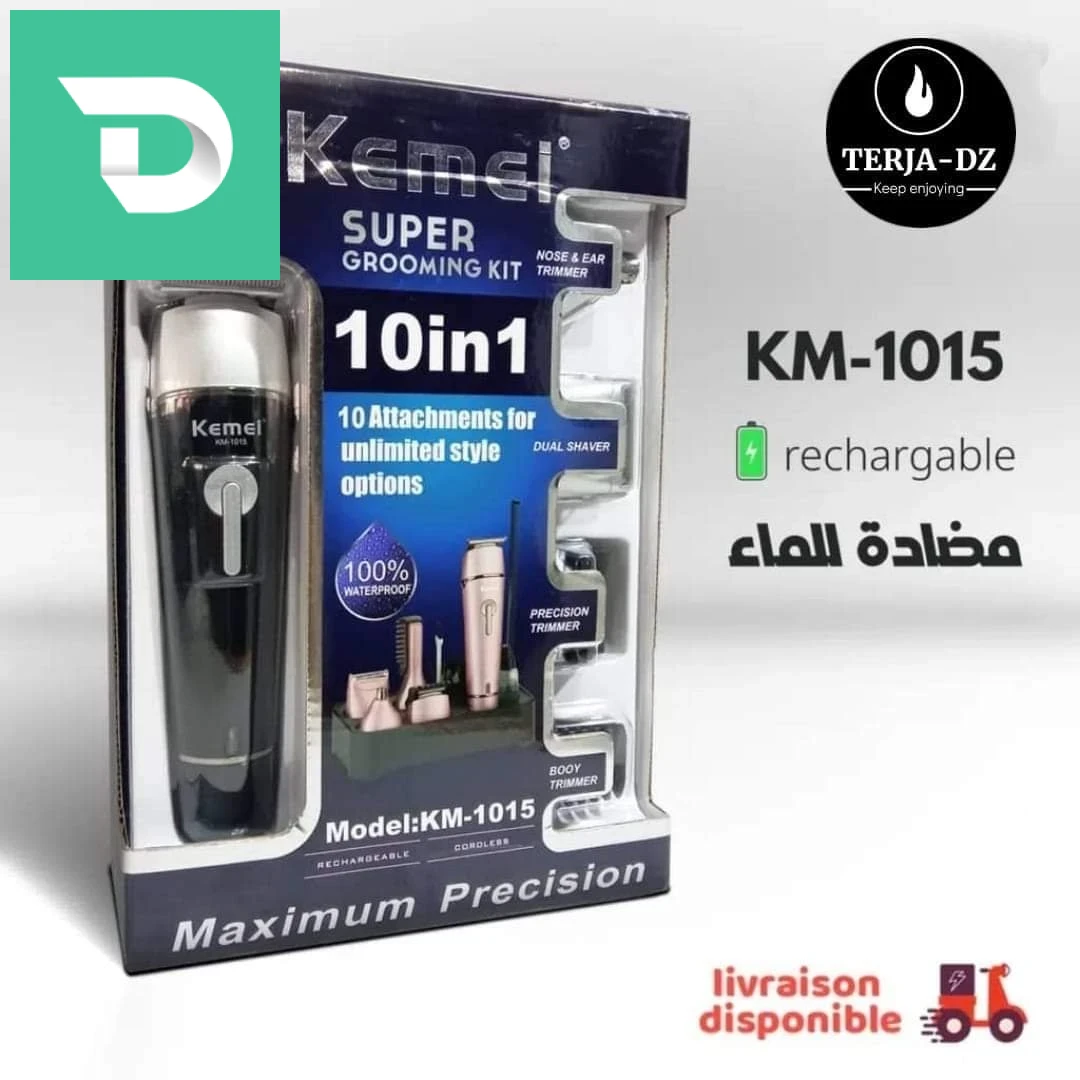 Kit Kemei Tendeuse + Rasoir KM 2079 