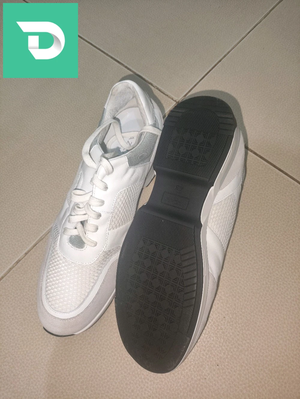 AZZARO PARIS Baskets cuir اوريجينال كابة 4 ROSARIO 