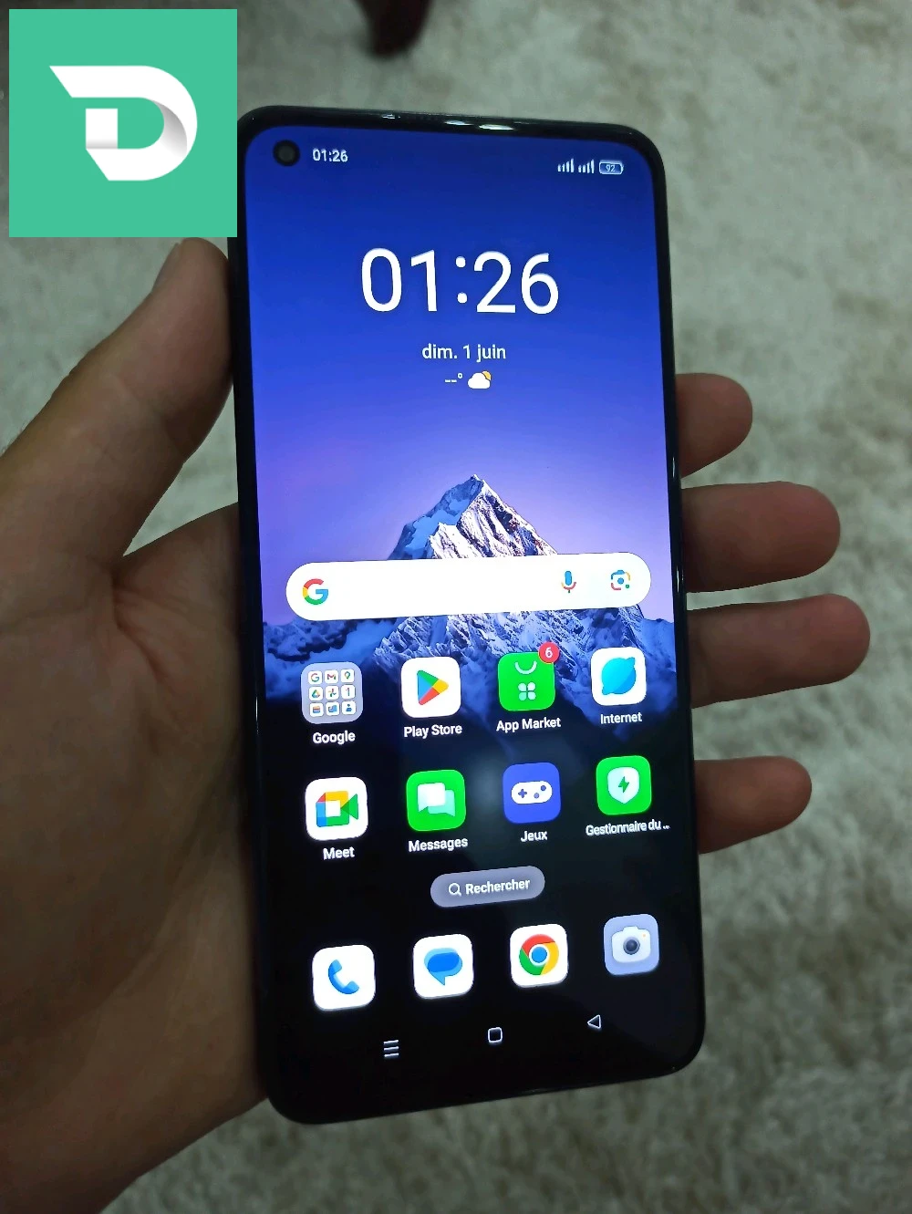 Autres téléphones Android 