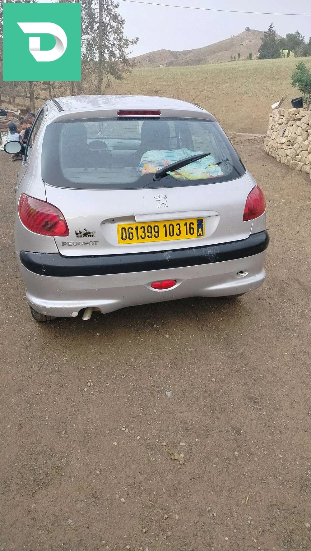 Peugeot 206 2003 16 ALGER 