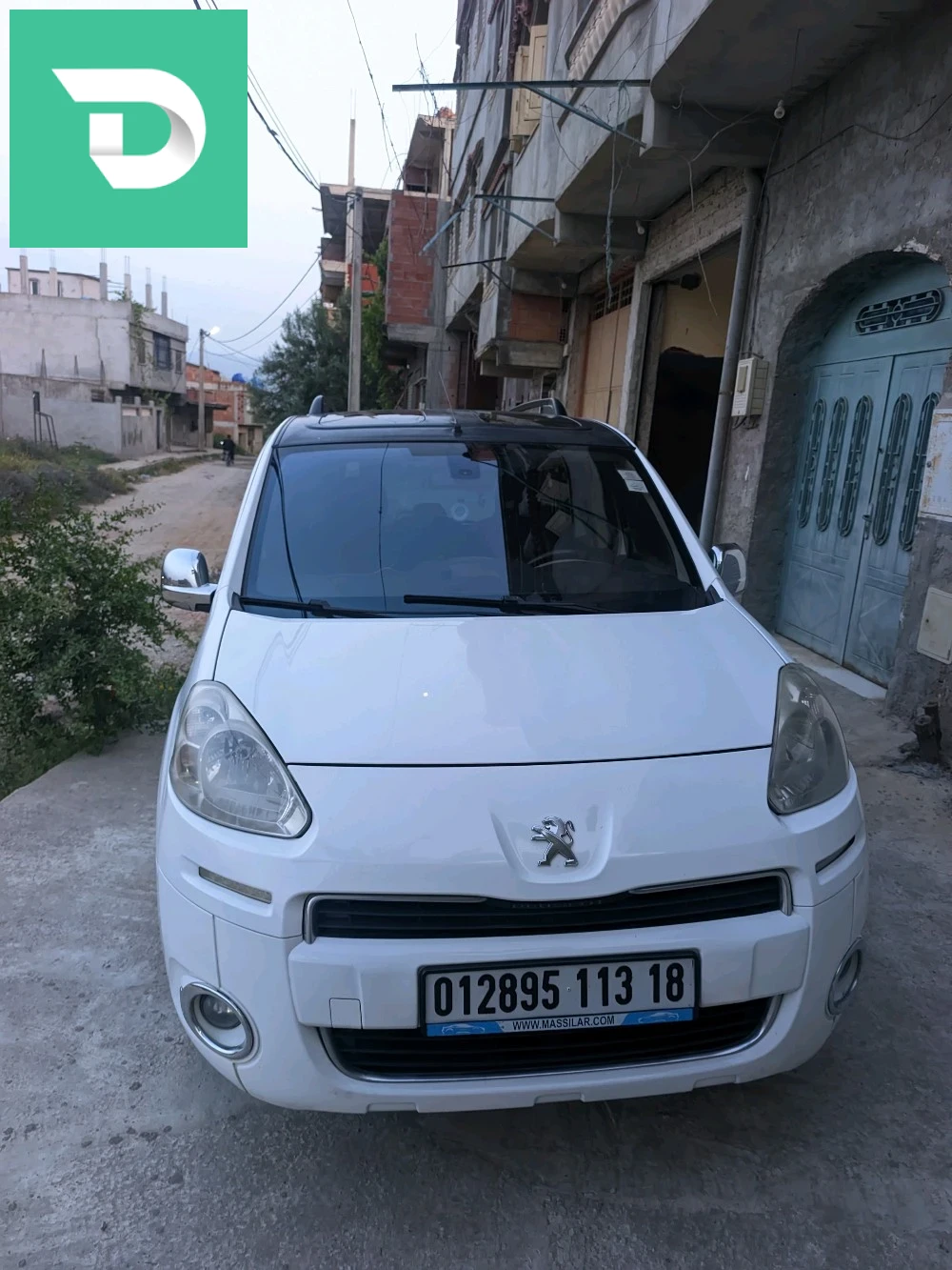 Peugeot Partner Tepee 2013 18 JIJEL 
