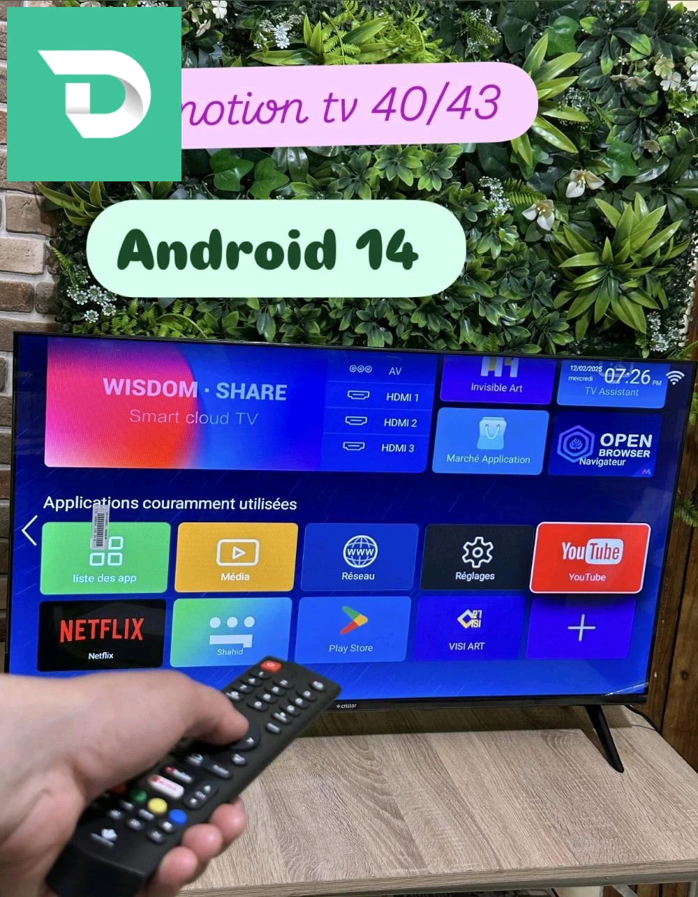 Téléviseurs, satellites et leurs accessoires 