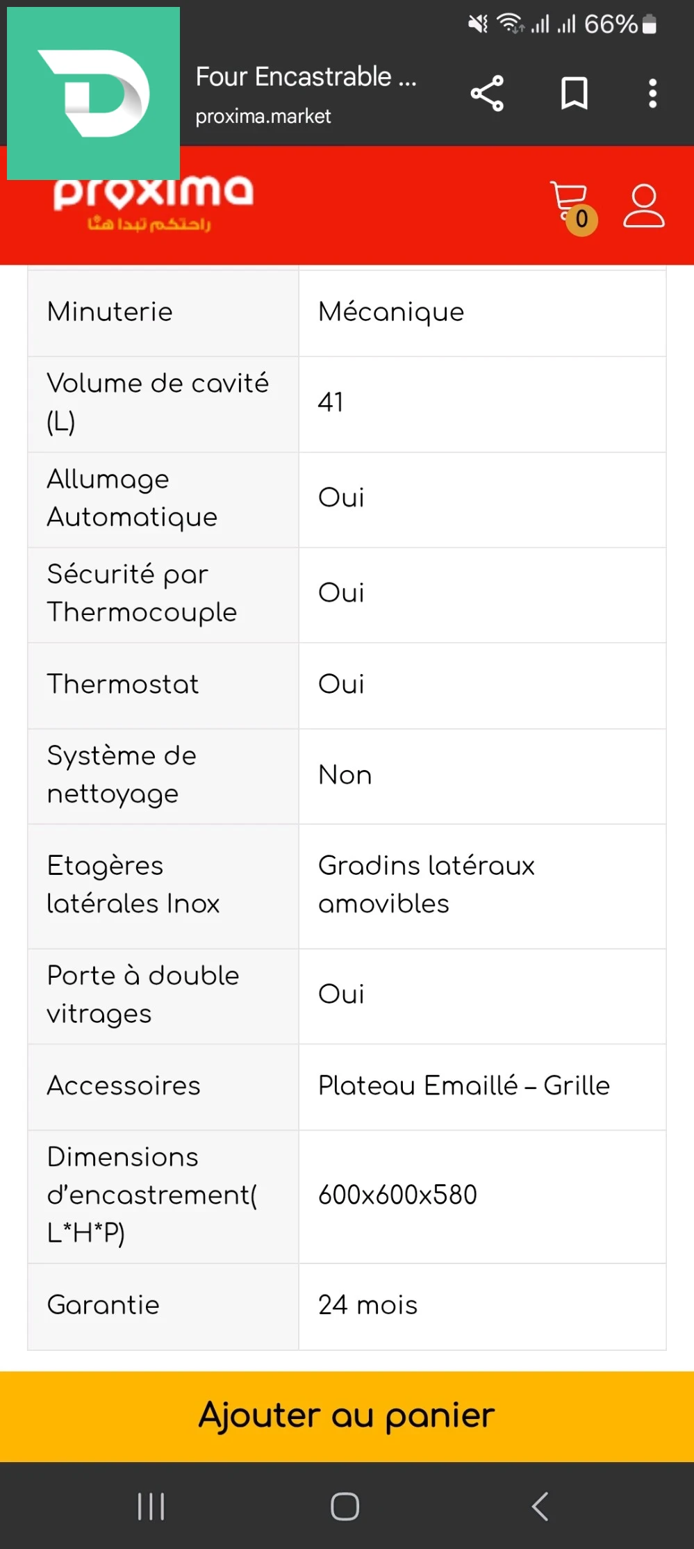 Cuisinières, fours et micro-ondes 