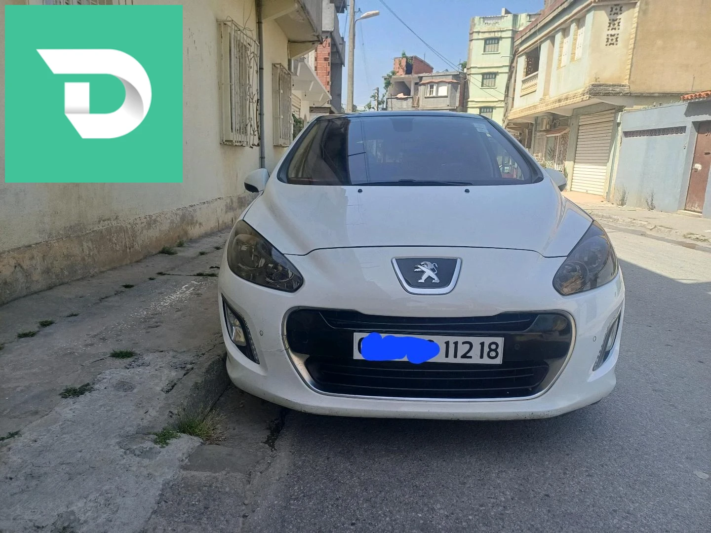 Peugeot 308 2012 18 JIJEL 