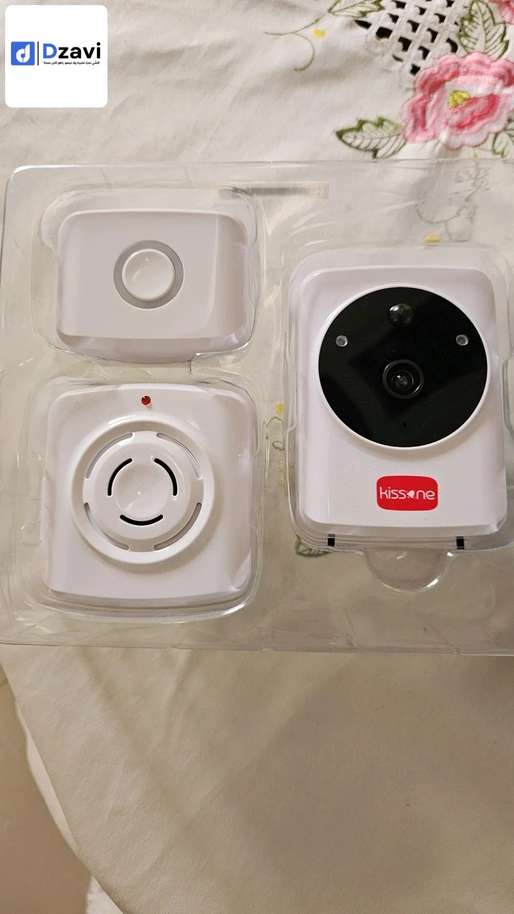 sonnette vidéo sans fil comme interphone.