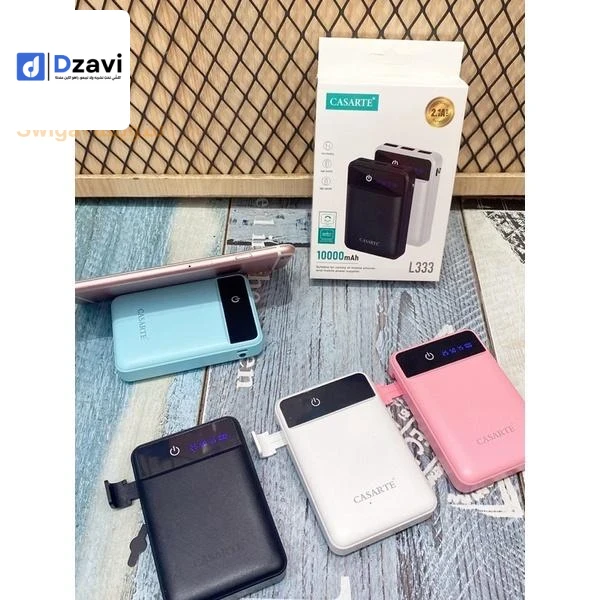 Power bank 2 models 1_ Avec lamp 2300da 2_ sans lamp 2000da This product is stylish, elegant and compact, easy to carry. Durable and long lasting, charge and discharge cycle number> 500 times. Plug and play, the USB port power supply, plug in USB data cab