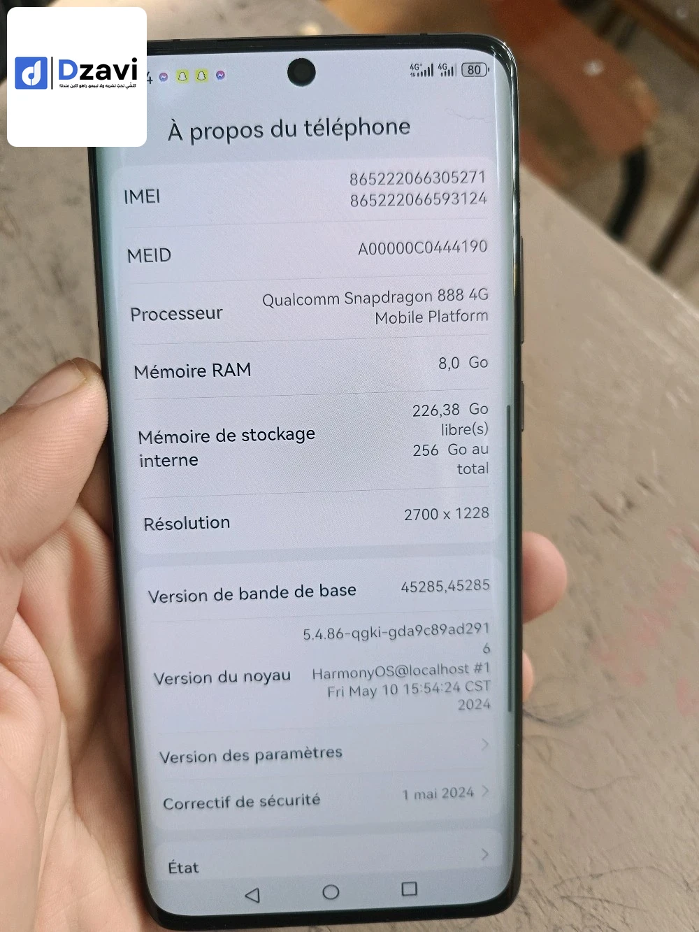 جديد بالعلبة تاعو باطري 100٪ مرحبا بكم لي يسوم مليح بصحتو