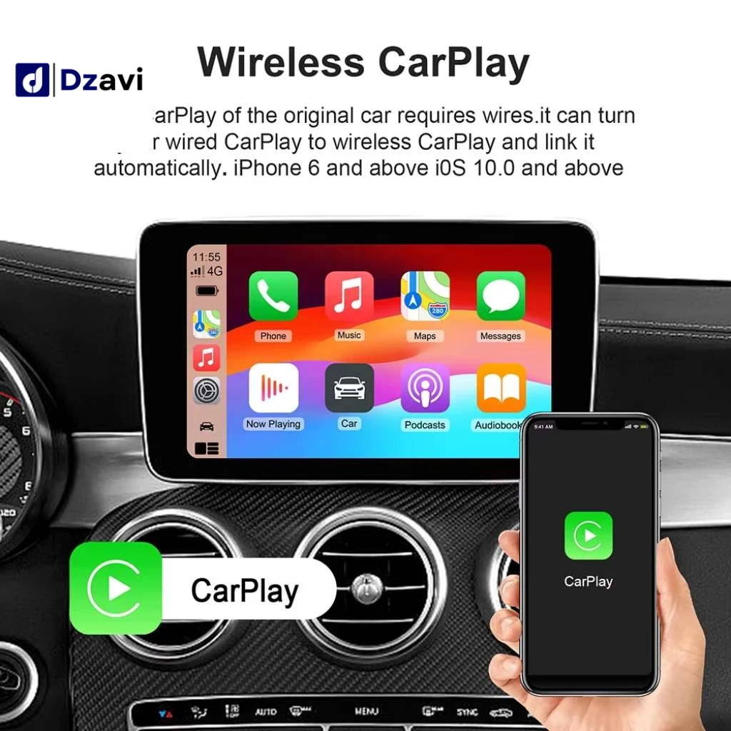 ????Livraison 58 wilaya ???? توصيل 58 ولاية Connexion Sans Fil : Transformez votre expérience de conduite en connectant votre smartphone à votre système CarPlay sans l’encombrement des câbles. Système Android 10 : Profitez d’une interface utilisateur flui