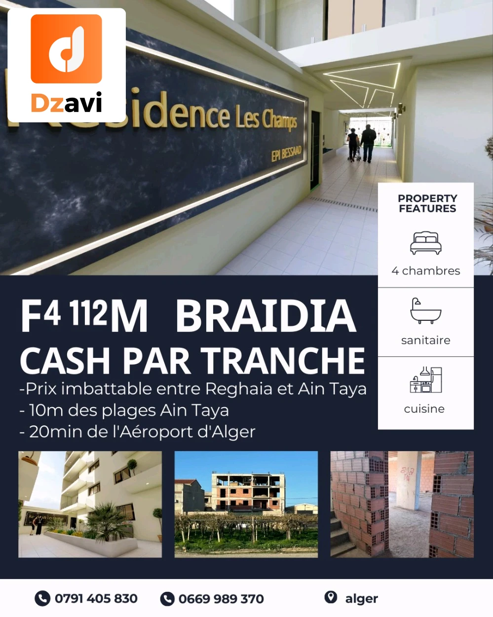 Appartements À vendre à 16 ALGER