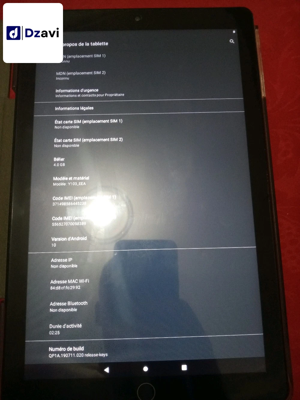 Tablettes Android à vendre à 16 ALGER