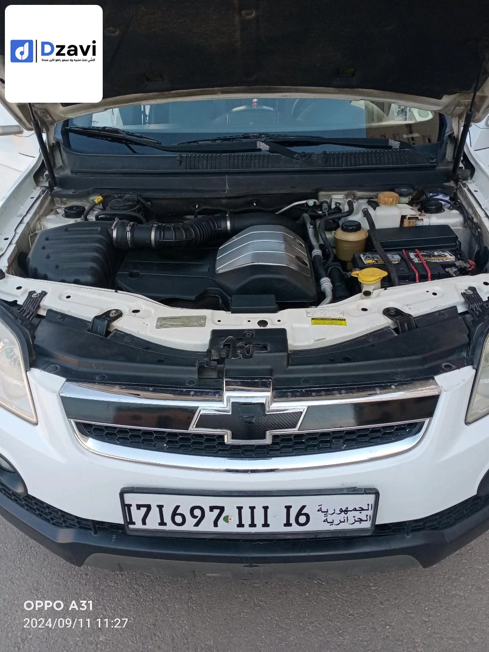 Voitures Chevrolet à 16 ALGER