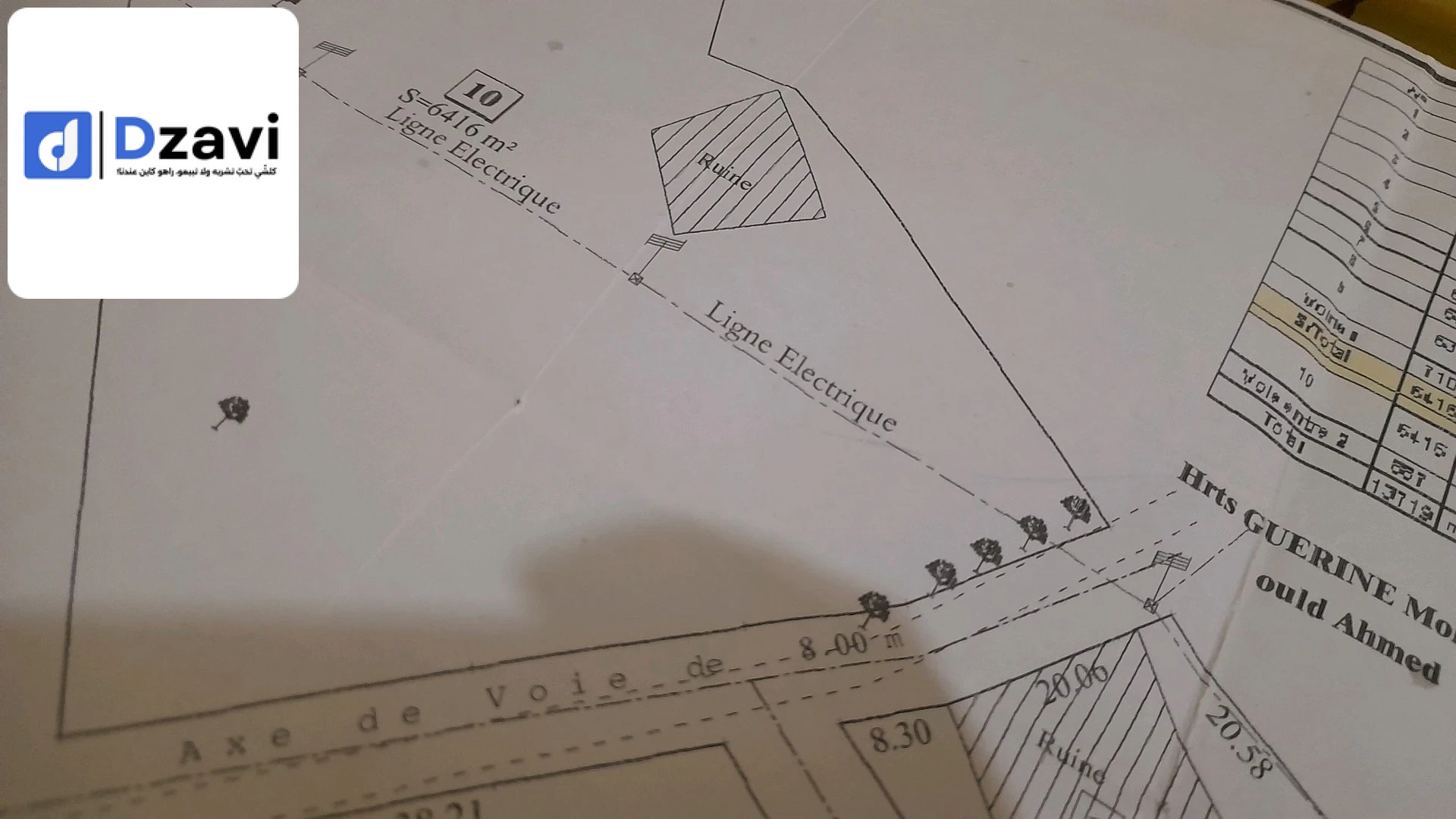 Autres biens immobiliers À vendre à 13 TLEMCEN superficie 703 m2